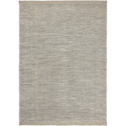 Teppich Asko Beige Wolle 140 cm 200 cm - Farbe: taupe - Teppich