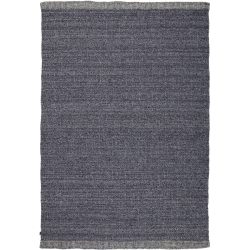 Teppich Versanti Grau Wolle 140 cm 200 cm - Farbe: anthrazit - Teppich