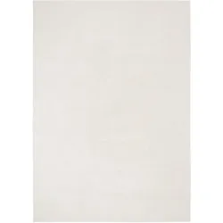 Teppich Geometric Maze Weiss Wolle 170 cm 240 cm - Teppich