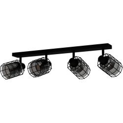 Eglo Spot Consaca Schwarz Stahl 20.5 cm - Spot