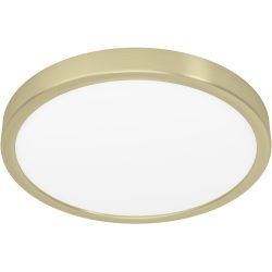 Eglo Deckenlampe Fueva 5 Stahl 2.8 cm - Farbe: messing gebürstet/smoky - LED - Lichtfarbe: Warmweiss - Deckenlampe- LED Energiesparlampe