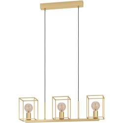 Eglo Pendellampe Cumiole Gold Stahl 15 cm 110 cm - Farbe: goldfarben - Pendellampe