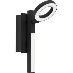 Eglo Spot Cardillio 2 Schwarz Aluminium/Stahl 6.5 cm 22.5 cm - LED - Lichtfarbe: Warmweiss - Spot- LED Energiesparlampe