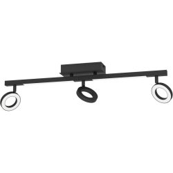 Eglo Spot Cardillio 2 Schwarz Aluminium/Stahl 8.5 cm 19.5 cm - LED - Lichtfarbe: Warmweiss - Spot- LED Energiesparlampe