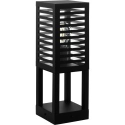 Eglo Stehlampe aussen Alamonte 3 Schwarz Aluminium/Stahl 15 cm 45 cm - Stehlampe aussen