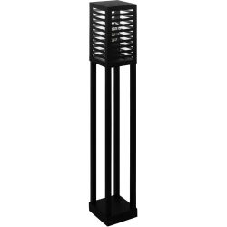 Eglo Stehlampe aussen Alamonte 3 Schwarz Aluminium/Stahl 15 cm 100 cm - Stehlampe aussen