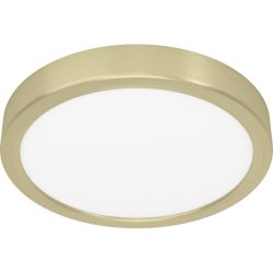 Eglo Deckenlampe Fueva 5 Stahl 2.8 cm - Farbe: messing gebürstet/smoky - LED - Lichtfarbe: Warmweiss - Deckenlampe- LED Energiesparlampe