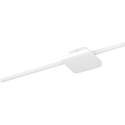 Eglo Deckenlampe Sarginto Weiss Stahl 13 cm 4.5 cm - LED - Lichtfarbe: Warmweiss - Deckenlampe- LED Energiesparlampe