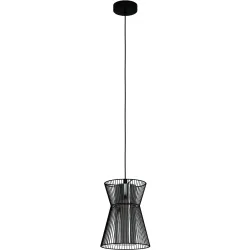 Eglo Pendellampe Maseta Schwarz Stahl 110 cm - Pendellampe