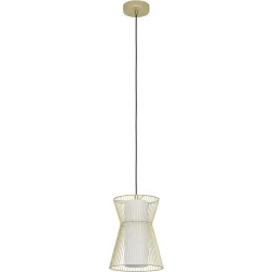 Eglo Pendellampe Maseta Gold Stahl 110 cm - Farbe: goldfarben - Pendellampe