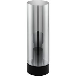 Eglo Tischlampe Damasco 1 Schwarz Stahl 31 cm - Tischlampe