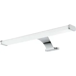Eglo Wandlampe Vinchio Grau Stahl 5 cm - Farbe: chrom - LED - Lichtfarbe: Warmweiss - Wandlampe- LED Energiesparlampe