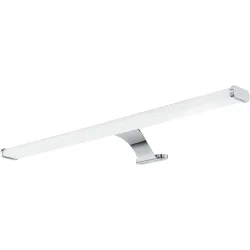 Eglo Wandlampe Vinchio Grau Stahl 5 cm - Farbe: chrom - LED - Lichtfarbe: Warmweiss - Wandlampe- LED Energiesparlampe