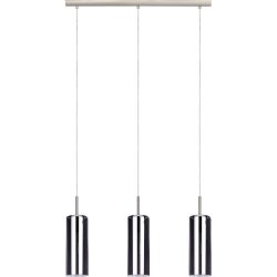 Eglo Pendellampe Selvino Grau Stahl 10 cm 110 cm - Farbe: Nickel matt - Pendellampe