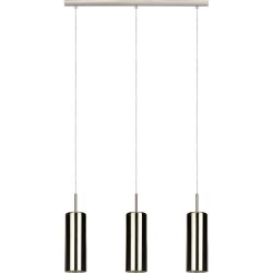 Eglo Pendellampe Selvino Grau Stahl 10 cm 110 cm - Farbe: Nickel matt - Pendellampe