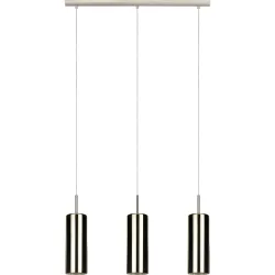 Eglo Pendellampe Selvino Grau Stahl 10 cm 110 cm - Farbe: Nickel matt - Pendellampe