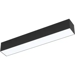 Eglo Deckenlampe aussen Salitta Schwarz Aluminium/Stahl 5.5 cm 5.5 cm - LED - Lichtfarbe: Warmweiss - Deckenlampe aussen- LED Energiesparlampe