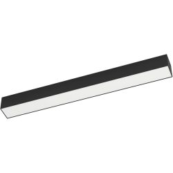Eglo Deckenlampe aussen Salitta Schwarz Aluminium/Stahl 5.5 cm 5.5 cm - LED - Lichtfarbe: Warmweiss - Deckenlampe aussen- LED Energiesparlampe