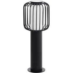 Eglo Stehlampe aussen Ravello Schwarz Stahl verzinkt 45 cm - Stehlampe aussen