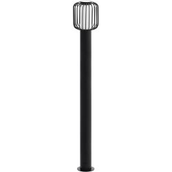 Eglo Stehlampe aussen Ravello Schwarz Stahl verzinkt 110 cm - Stehlampe aussen