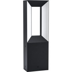 Eglo Stehlampe aussen Riforano Schwarz Aluminium 6 cm 34 cm - LED - Lichtfarbe: Warmweiss - Material: Aluguss - Stehlampe aussen- LED Energiesparlampe