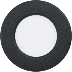 Eglo Spot Fueva 5 Schwarz Stahl - LED - Lichtfarbe: Warmweiss - Spot- LED Energiesparlampe