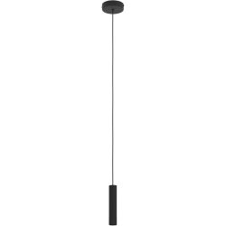 Eglo Pendellampe Almudaina Schwarz Stahl 110 cm - LED - Lichtfarbe: Warmweiss - Pendellampe- LED Energiesparlampe