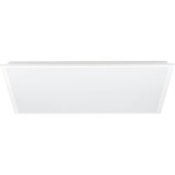 Eglo Deckenlampe Rabassa Weiss Aluminium 62 cm 2.7 cm - LED - Lichtfarbe: Helles Neutralweiss - Deckenlampe- LED Energiesparlampe