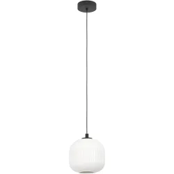 Eglo Pendellampe Mantunalle Schwarz Stahl 110 cm - Pendellampe