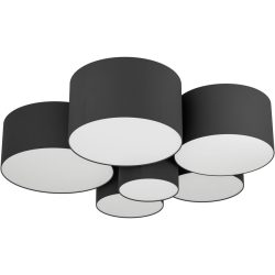 Eglo Deckenlampe Pastore 2 Weiss Stahl 28.5 cm - Deckenlampe