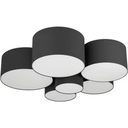 Eglo Deckenlampe Pastore 2 Weiss Stahl 28.5 cm - Deckenlampe