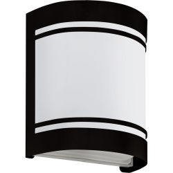 Eglo Wandlampe aussen Cerno Schwarz Stahl verzinkt 16.5 cm - Wandlampe aussen