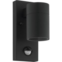 Eglo Wandlampe aussen Riga 5 Schwarz Stahl verzinkt 16.5 cm - Wandlampe aussen