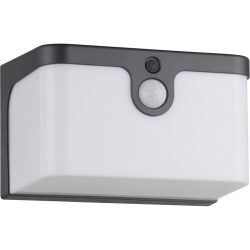 Eglo Solaraussenlampe Croara Grau Kunststoff 11 cm - Farbe: anthrazit - Lichtfarbe: Warmweiss - Solaraussenlampe