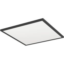 Eglo Deckenlampe Rovito Schwarz Kunststoff 50 cm 3 cm - LED - Deckenlampe- LED Energiesparlampe