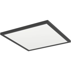 Eglo Deckenlampe Rovito-R Schwarz Kunststoff 39 cm 3 cm - LED - Deckenlampe- LED Energiesparlampe
