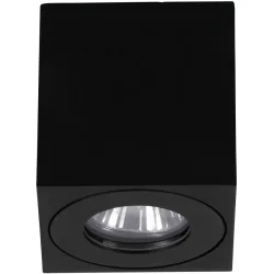 Eglo Deckenlampe aussen Torrecola Schwarz Aluminium/Kunststoff GU10 0.10 W IP44