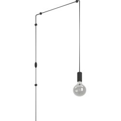 Eglo Pendellampe Pinetina Schwarz Stahl 128 cm - Pendellampe