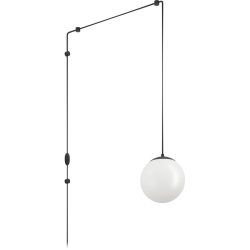 Eglo Pendellampe Rondo 3 Schwarz Stahl/Kunststoff 142 cm - Material: Kunststoff/Stahl - Pendellampe