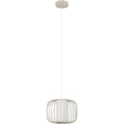 Eglo Pendellampe Terrarosa Beige Stahl 110 cm - Farbe: sand - Pendellampe