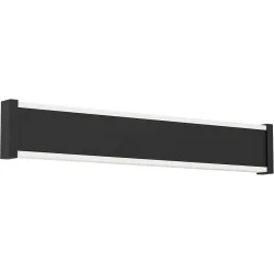 Eglo Wandlampe aussen Neviano Schwarz Stahl/Kunststoff 6.5 cm - LED - Lichtfarbe: Warmweiss - Material: Kunststoff/Stahl - Wandlampe aussen- LED