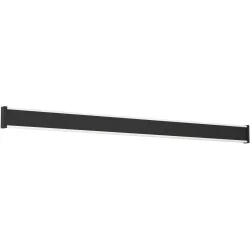 Eglo Wandlampe aussen Neviano Schwarz Stahl/Kunststoff 6.5 cm - LED - Lichtfarbe: Warmweiss - Material: Kunststoff/Stahl - Wandlampe aussen- LED