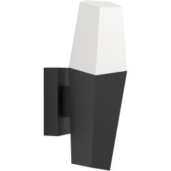 Eglo Wandlampe aussen Farindola Schwarz Stahl 32.5 cm - Wandlampe aussen