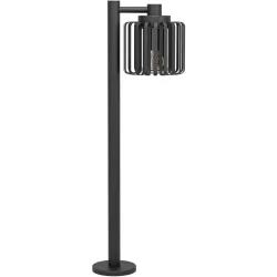 Eglo Stehlampe aussen Selinus Schwarz Stahl 19 cm 84.5 cm - Stehlampe aussen