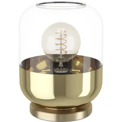Eglo Tischlampe Maryvilla Braun Stahl 23 cm - Farbe: antikbraun - Tischlampe