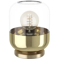 Eglo Tischlampe Maryvilla Braun Stahl 23 cm - Farbe: antikbraun - Tischlampe