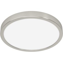 Eglo Deckenlampe Fueva 5 Grau Stahl 2.8 cm - Farbe: Nickel matt - LED - Lichtfarbe: Warmweiss - Deckenlampe- LED Energiesparlampe