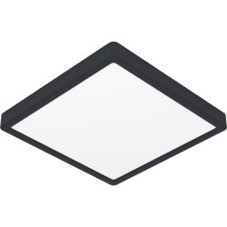 Eglo Deckenlampe Fueva 5 Schwarz Stahl 28.5 cm 2.8 cm - LED - Lichtfarbe: Warmweiss - Deckenlampe- LED Energiesparlampe