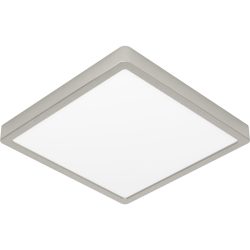 Eglo Deckenlampe Fueva 5 Grau Stahl 28.5 cm 2.8 cm - Farbe: Nickel matt - LED - Lichtfarbe: Warmweiss - Deckenlampe- LED Energiesparlampe