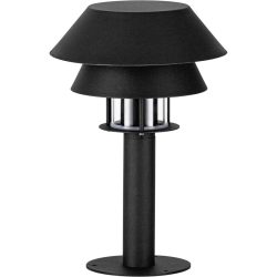 Eglo Stehlampe aussen Chiappera Schwarz/Weiss Stahl 33 cm - Stehlampe aussen